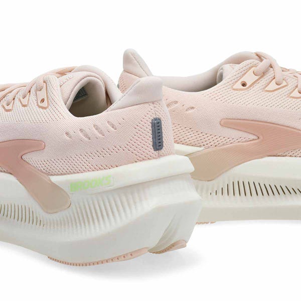 Espadrille de course à lacets Glycerin Max 2 pour femmes – Morganite/Vert paradis/Transparent