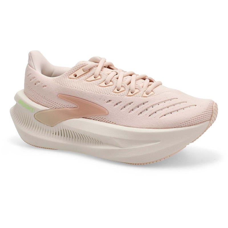 Espadrille de course à lacets Glycerin Max 2 pour femmes – Morganite/Vert paradis/Transparent