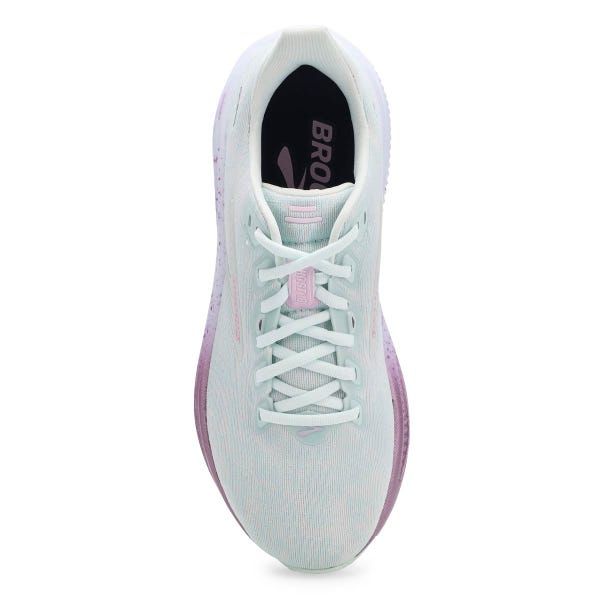 Women's  Ghost 18 Lace Up Performance Sneaker - Ice/White/Snow
