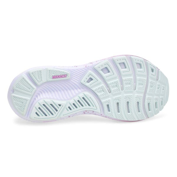 Women's  Ghost 18 Lace Up Performance Sneaker - Ice/White/Snow
