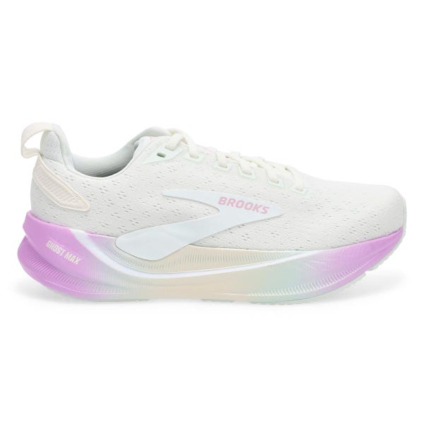 Women's  Ghost Max 4 Lace Up Performance Sneaker - Ice/White/Snow