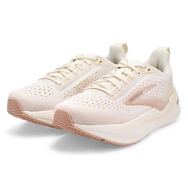 Women's Ghost Max 4 Lace Up Performance Sneaker - Arctic Wolf/Rose/Coconut