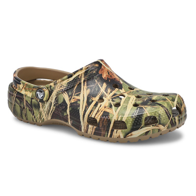 Mns Classic Realtree EVA Clog - Khaki