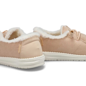 Women's Wendy Corduroy Casual Shoe - Cream