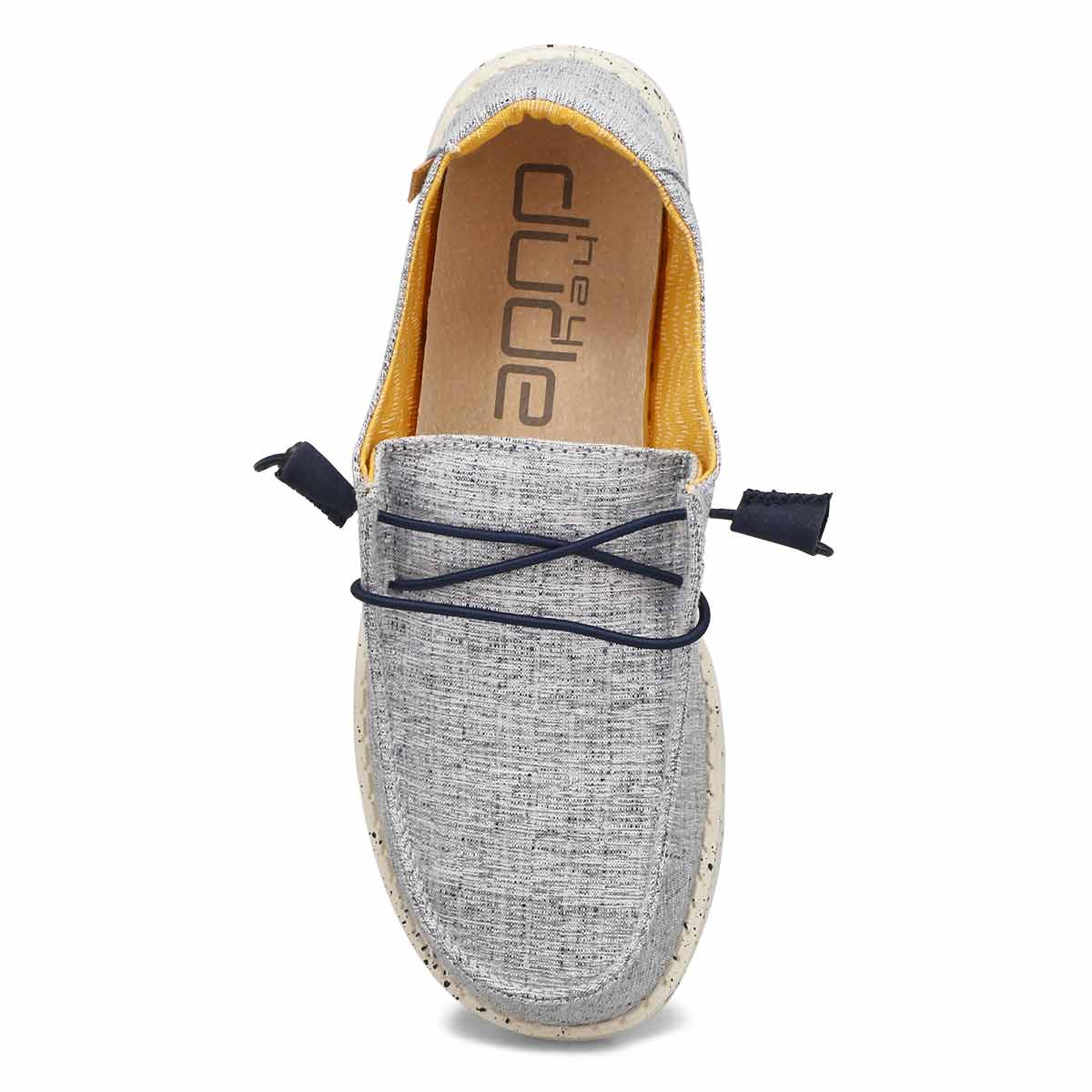 Women's Wendy Chambray Casual Shoe - White Blue