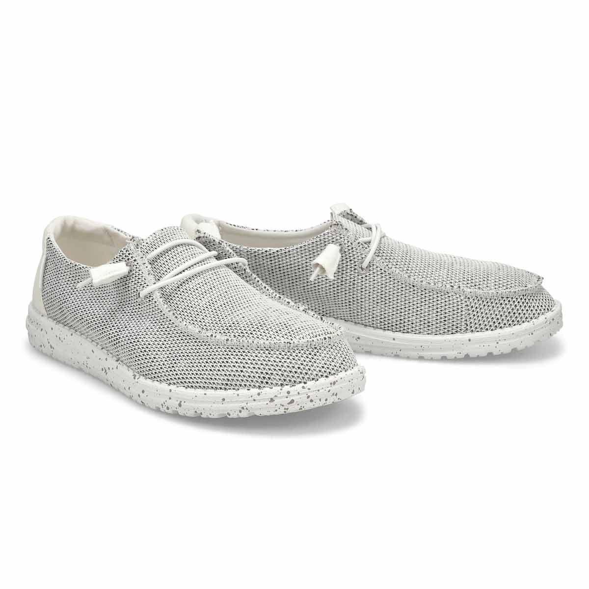 Women's Wendy Sox Casual Shoe - Stone/White