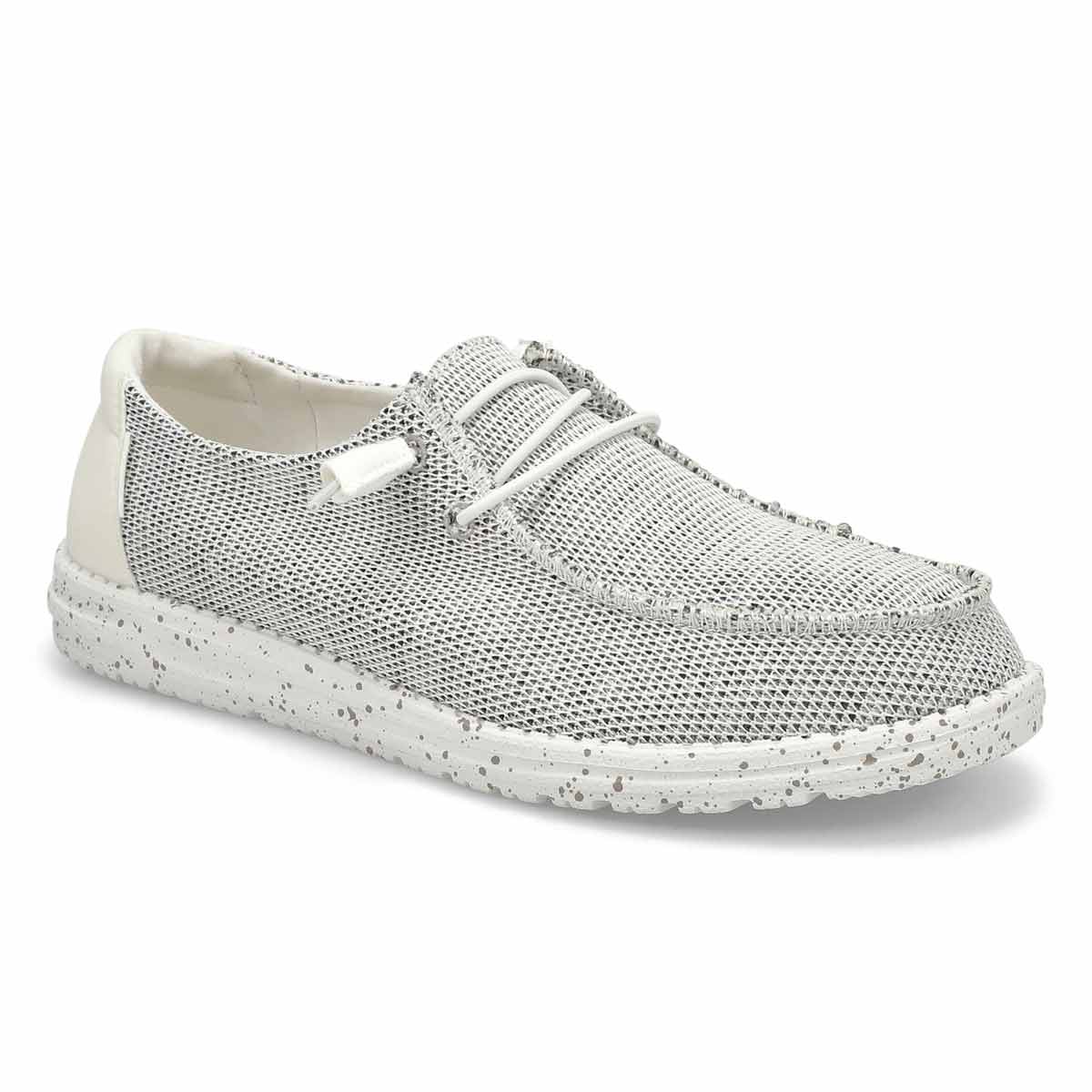 HEYDUDE Women's Wendy Linen Casual Shoe - Iro