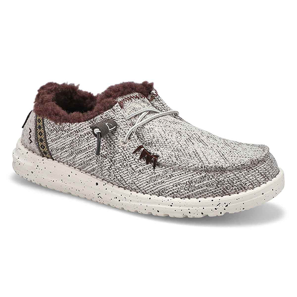 Lds Wendy Casual Shoe - Salt/Pepper