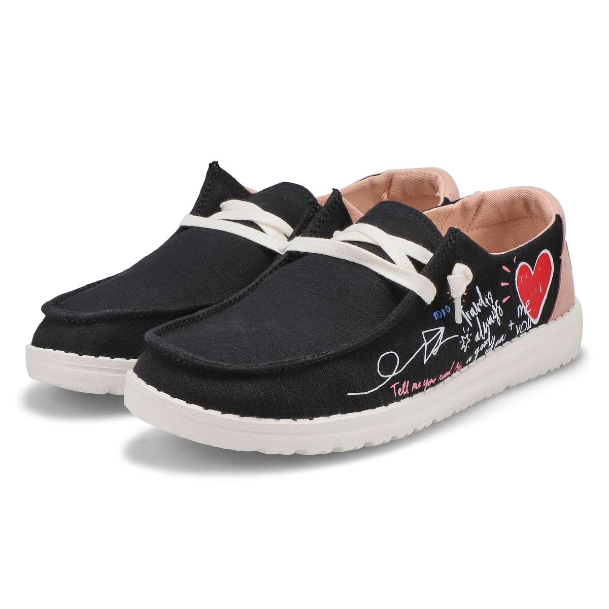 HEYDUDE Women's Wendy Doodle Casual Shoe - Bl | SoftMoc USA