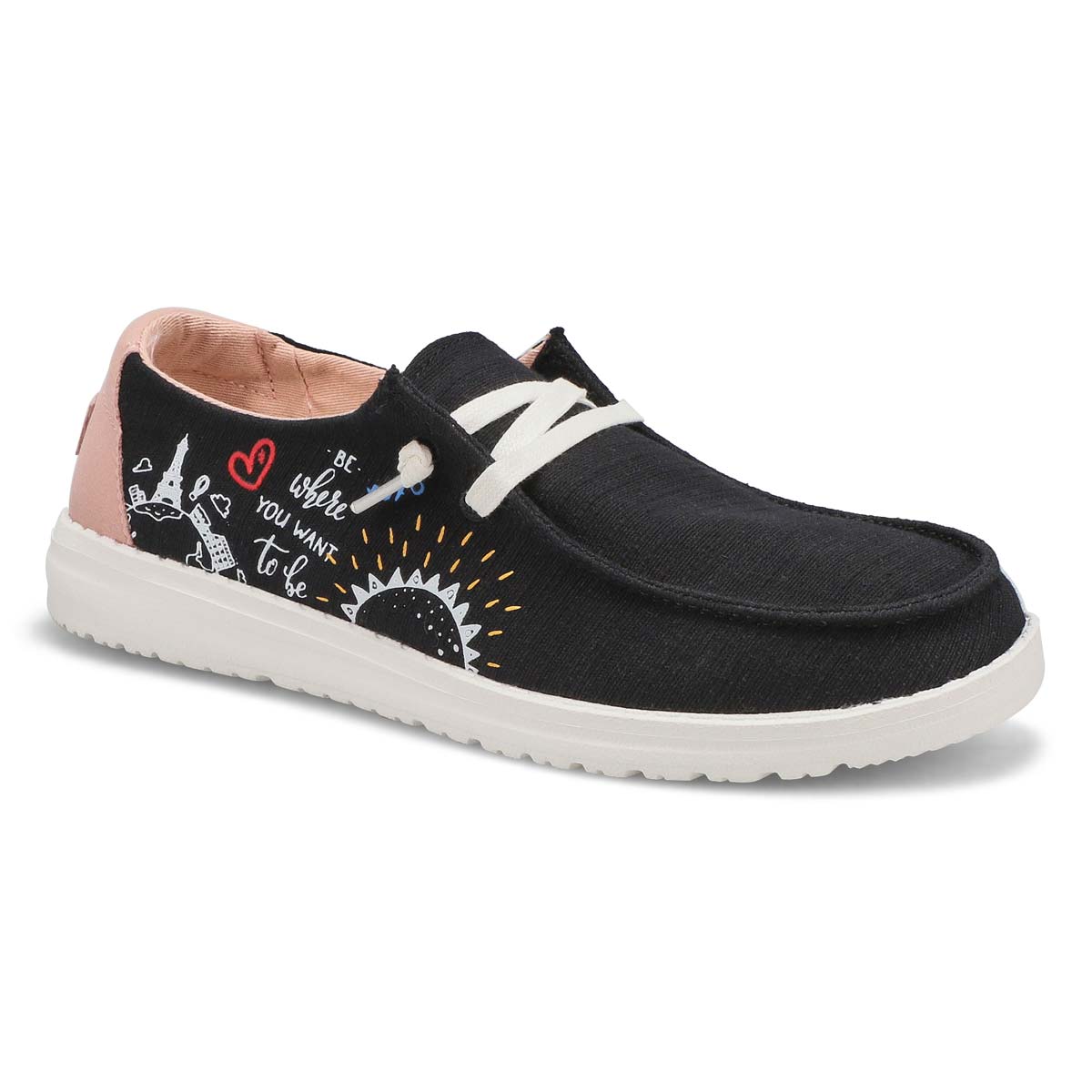 HEYDUDE Women's Wendy Doodle Casual Shoe - Bl | SoftMoc USA