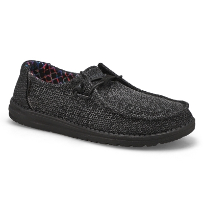 Flâneur Wendy Sox Micro, noir total, fem