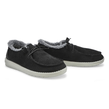 Women's Wendy Corduroy Casual Shoe - Black