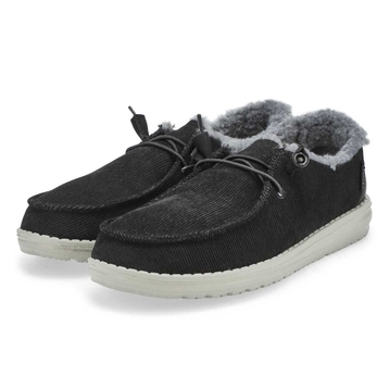 Women's Wendy Corduroy Casual Shoe - Black