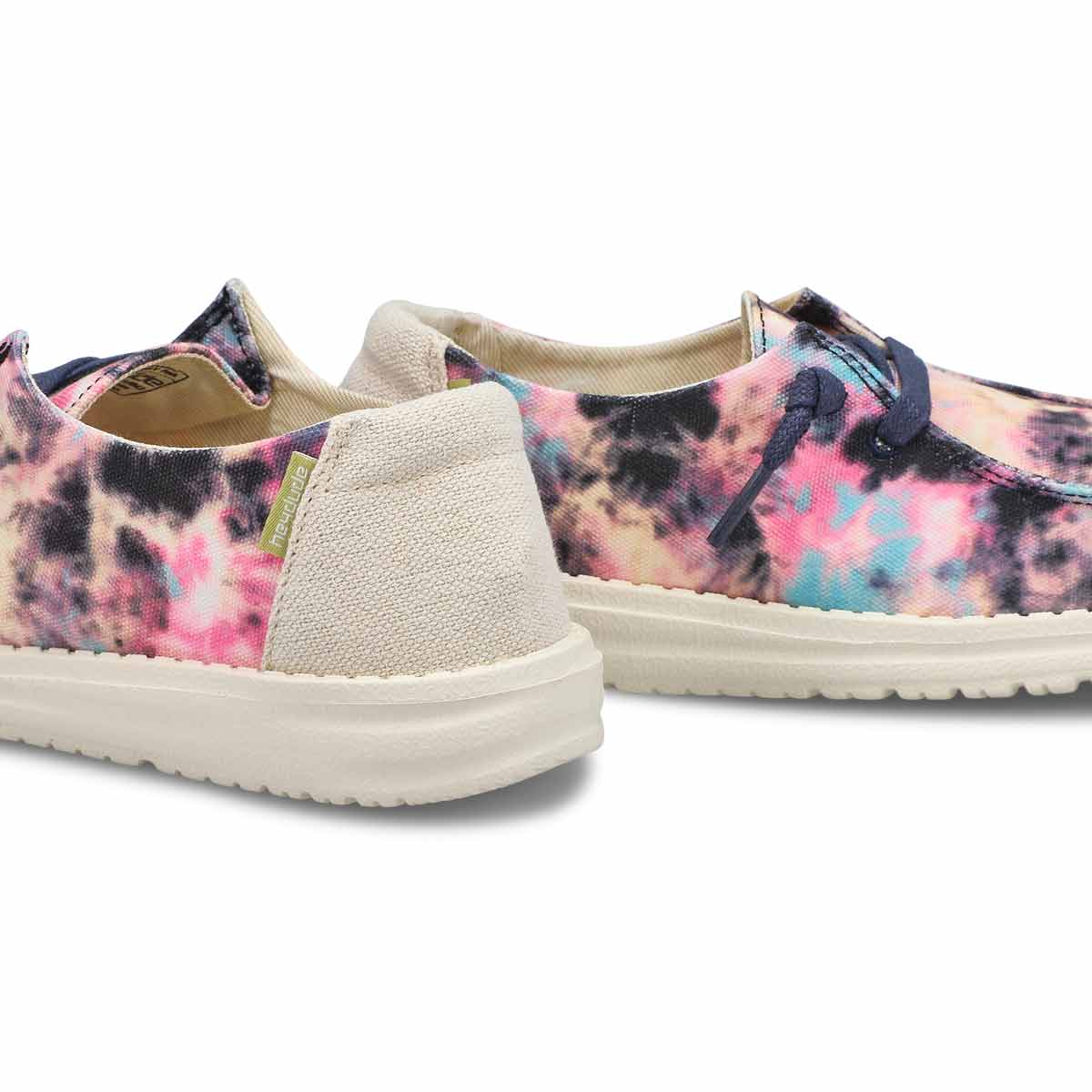 Flâneur WENDY, imprimé tie-dye marine/rose, femmes