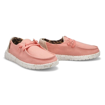 Women's Wendy Linen Casual Shoe - Guava