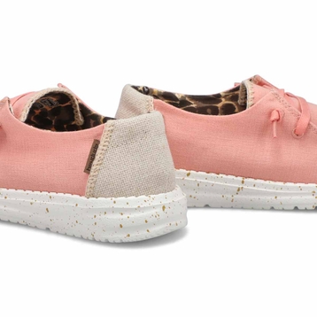 Women's Wendy Linen Casual Shoe - Guava