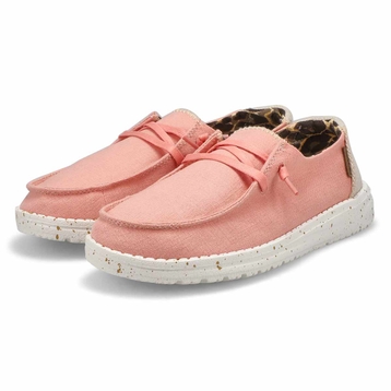 Women's Wendy Linen Casual Shoe - Guava