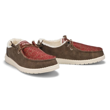 Women's Wendy Recycled Casual Shoe - Brown