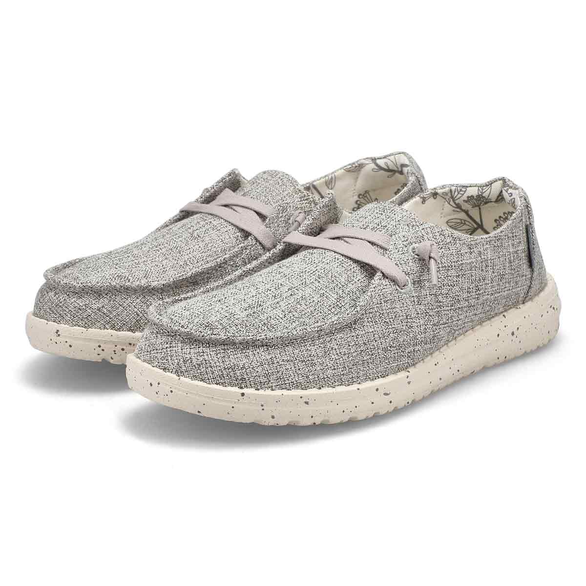 Women's Wendy Linen Casual Shoe - Iron