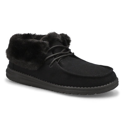 Botte chukka Britt, noir total, femme