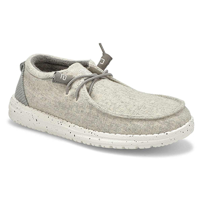 Lds Cindy Casual Shoe - Light Grey