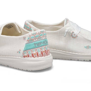 Women's Wendy Flora Casual Shoe - Lily White