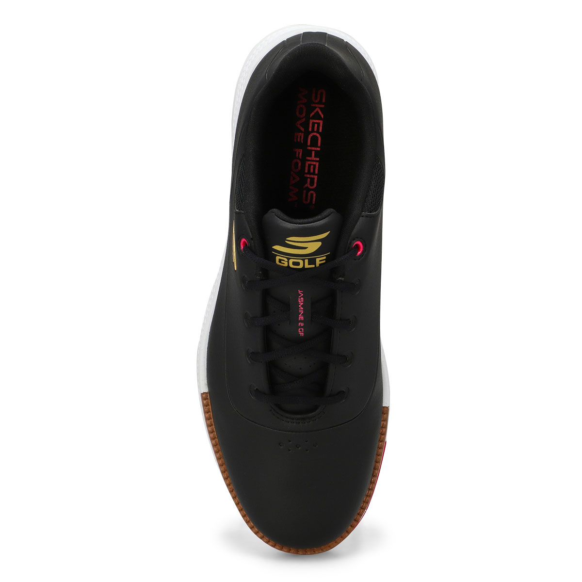 Chaussure de golf à lacets GO GOLF JASMINE 2 GF, noir/rose, femmes
