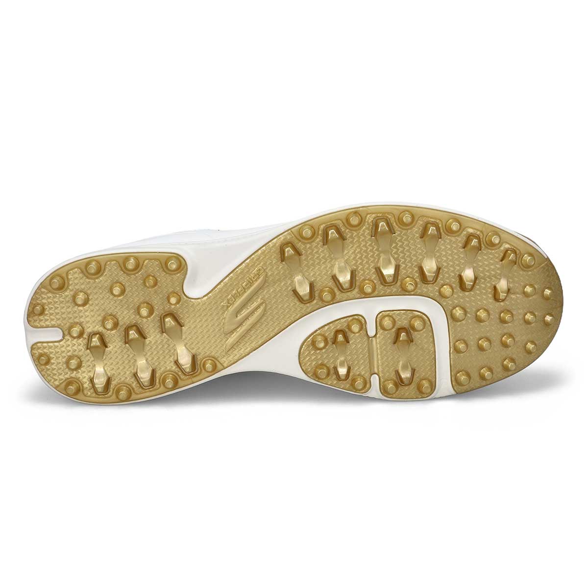 Chaussure de golf à lacets GO GOLF JASMINE 2 GF, blanc/or, femmes