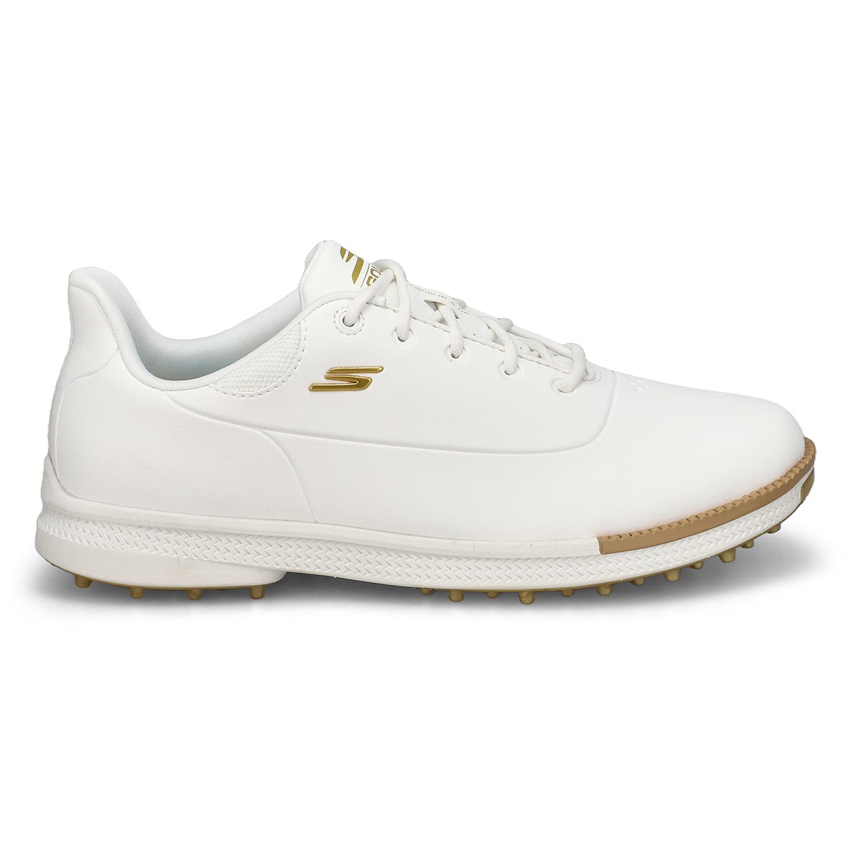 Chaussure de golf à lacets GO GOLF JASMINE 2 GF, blanc/or, femmes