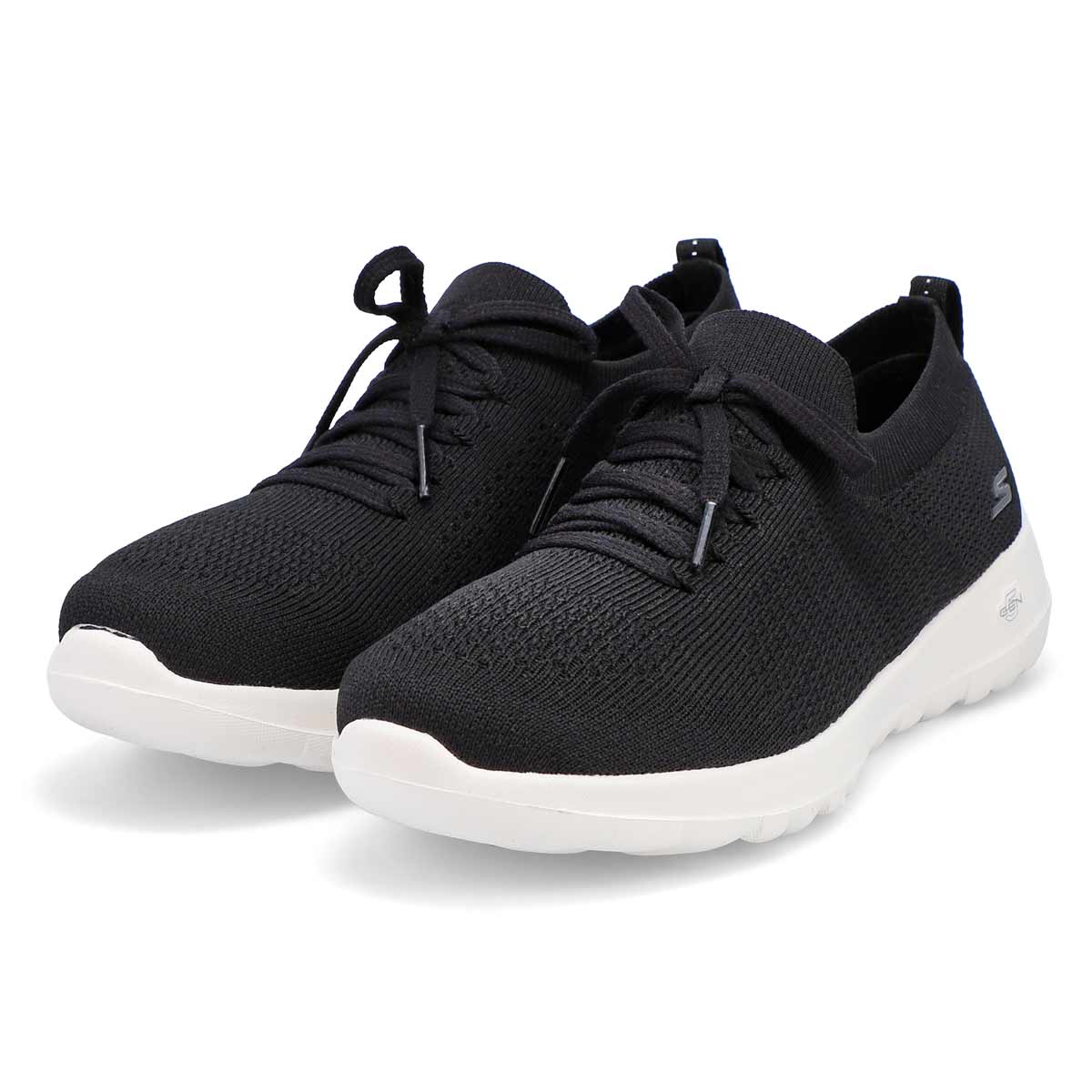 Women's Go Walk Joy Sneaker - Black/White