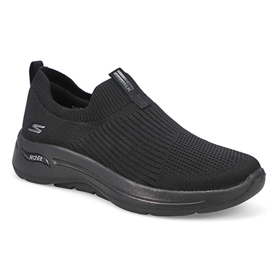 Lds Go Walk Arch Fit Iconic Snkr-Blk