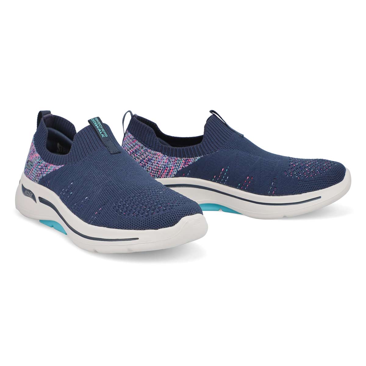 Espadrille à enfiler, Go Walk Arch Fit, marine fem