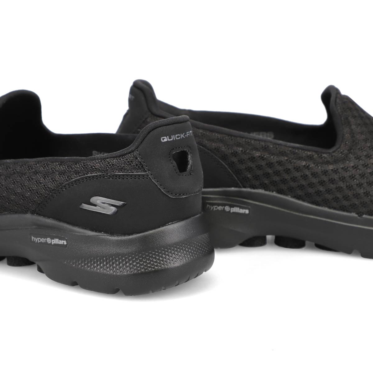 Women's Go Walk 6 Slip On Sneaker - Black