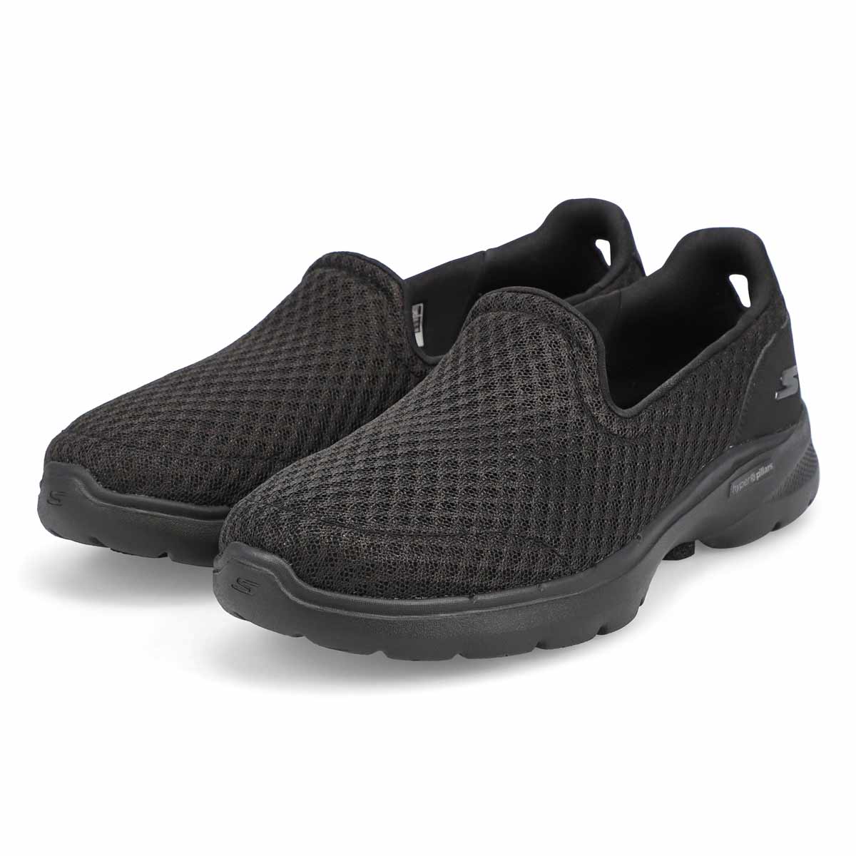 Women's Go Walk 6 Slip On Sneaker - Black
