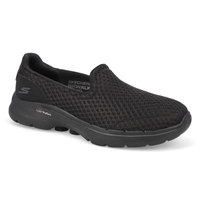 Women's Go Walk 6 Slip On Sneaker - Black