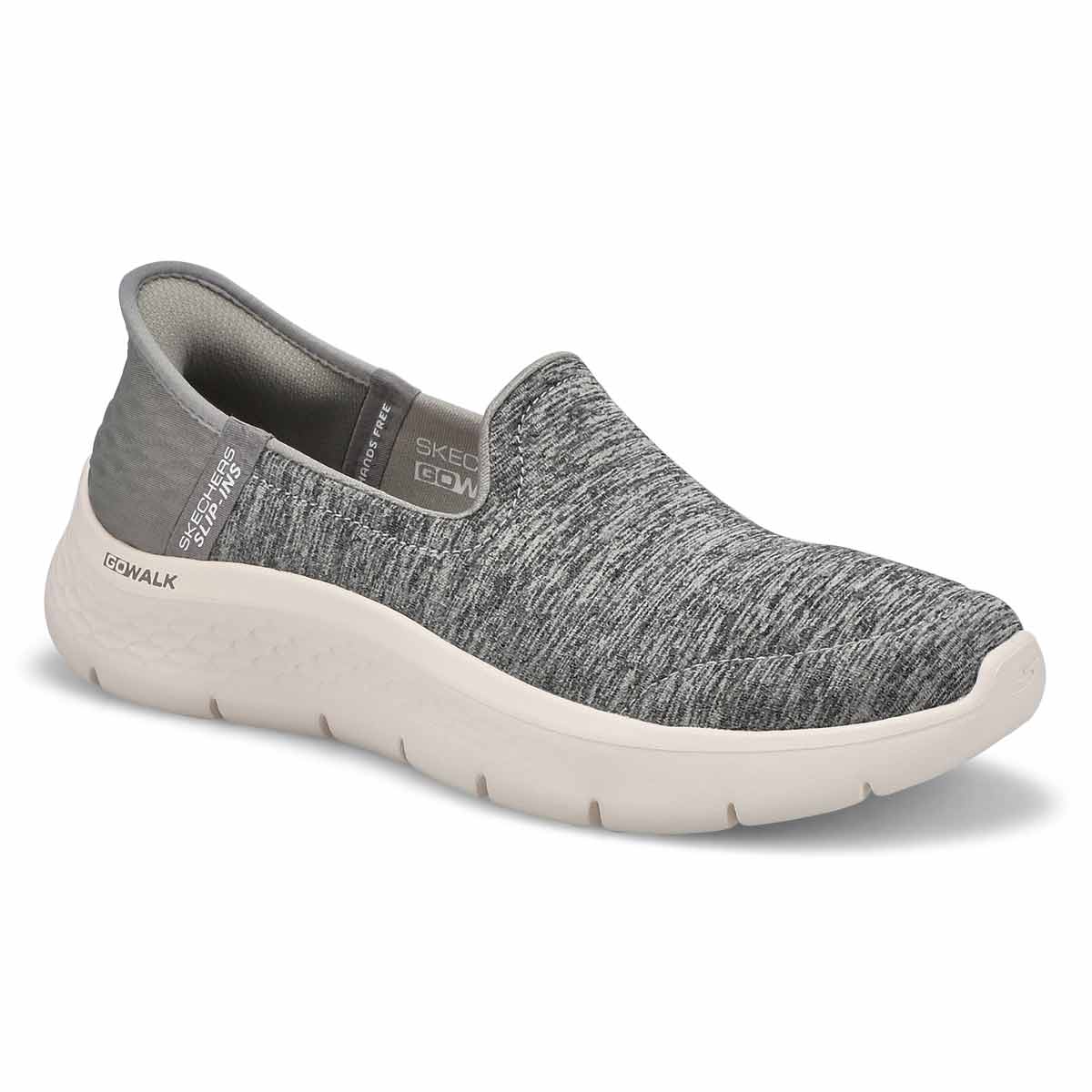 Lds Go Walk Flex Slip-In Sneaker - Grey