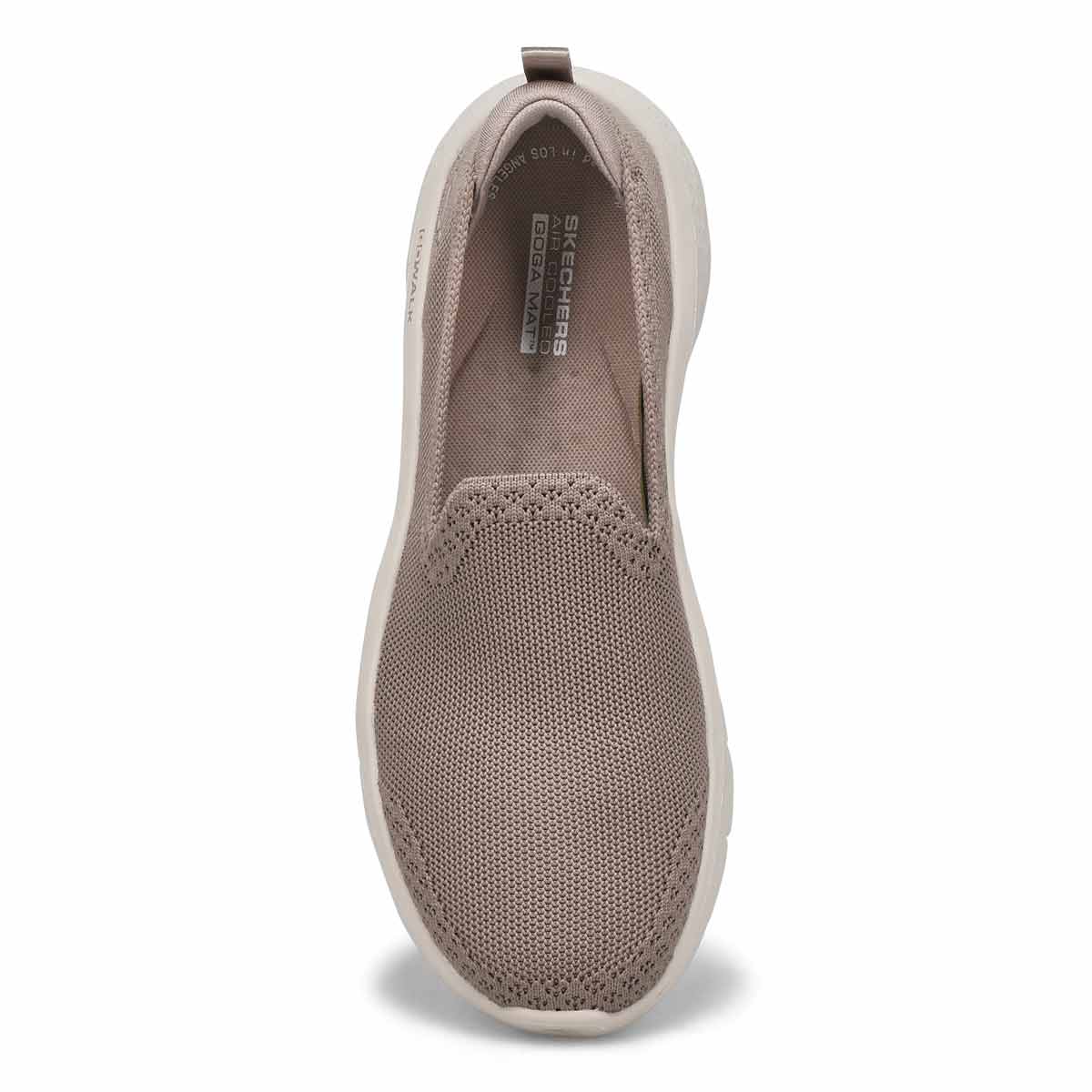 Espadrille à enfiler GO WALK FLEX, taupe, femmes