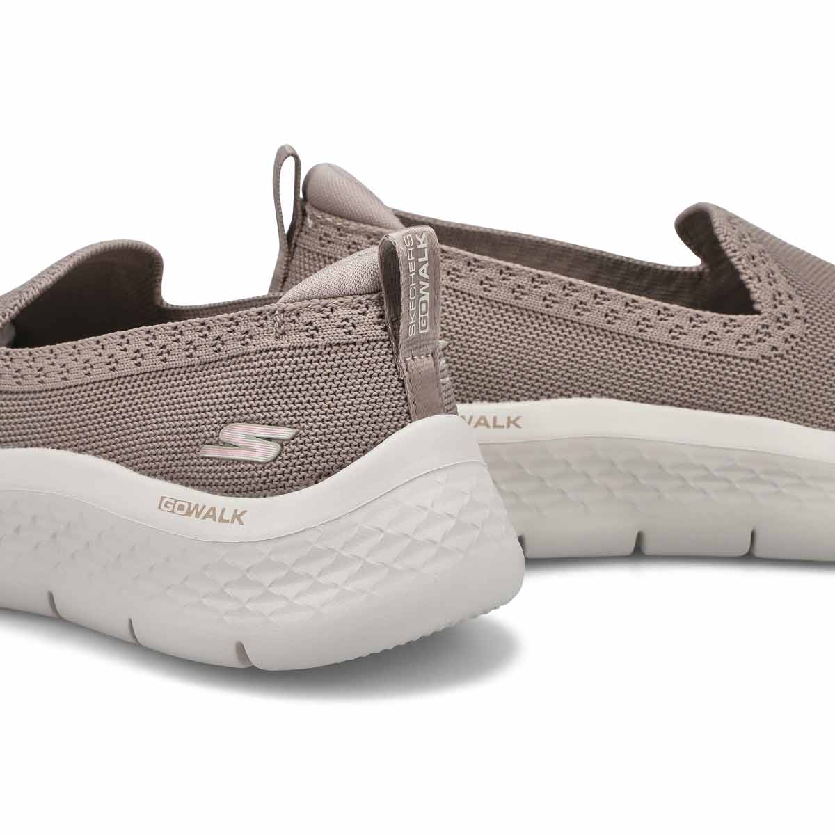 Espadrille à enfiler GO WALK FLEX, taupe, femmes