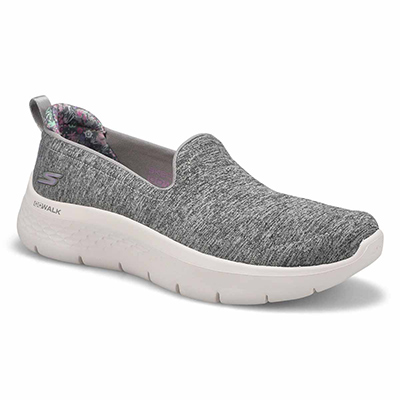 Lds Go Walk Flex Slip On Sneaker - Grey