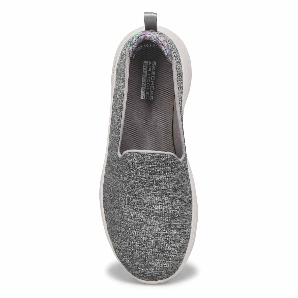 Espadrille à enfiler GO WALK FLEX, gris, femmes