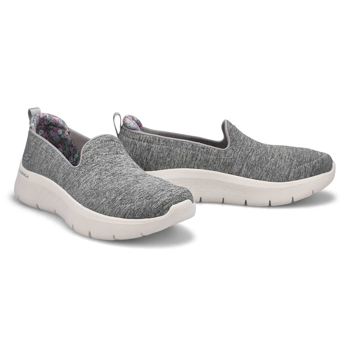 Espadrille à enfiler GO WALK FLEX, gris, femmes