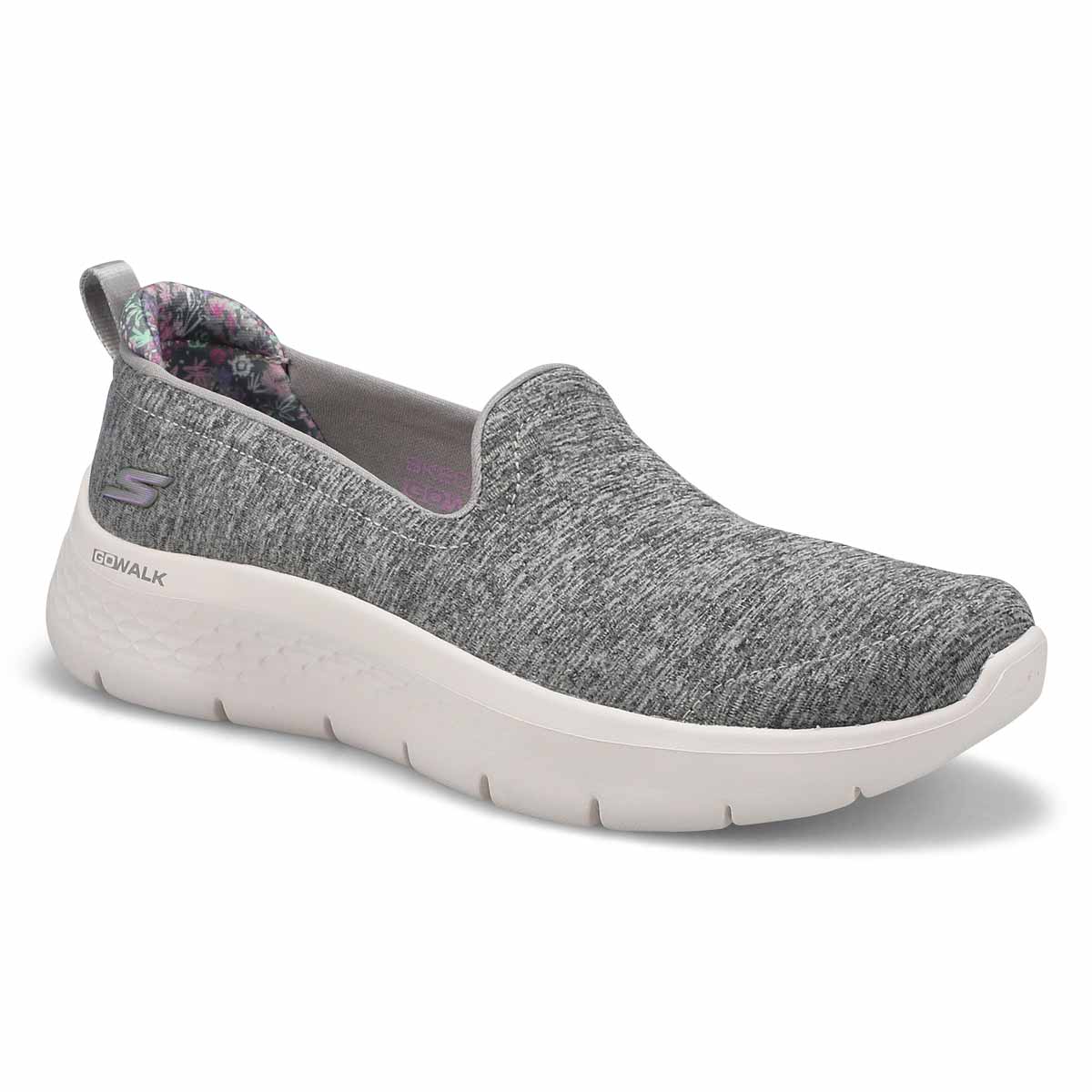 Espadrille à enfiler GO WALK FLEX, gris, femmes