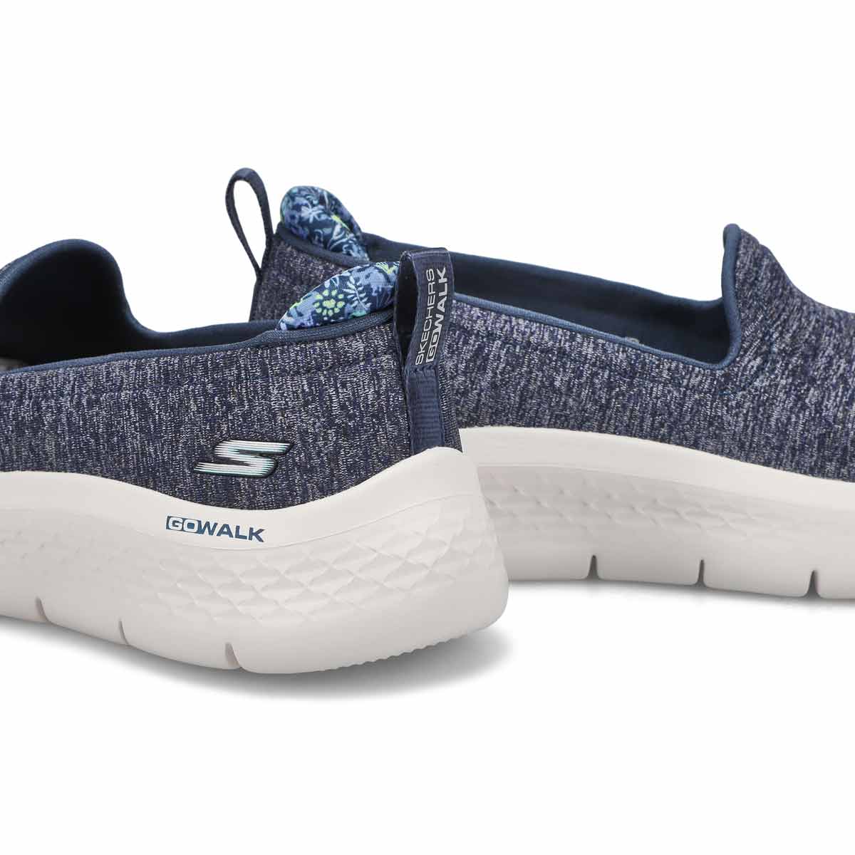 Women's Go Walk Flex Slip On Sneaker - Navy