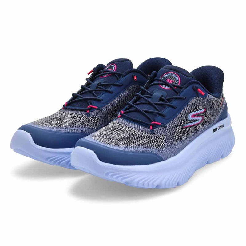 Women's Go Walk Max Cushioning Hyper Burst Slip-Ins Sneaker - Navy/Pink