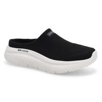 Women's  Go Walk Max Cushioning Hyper Burst Openback Sneaker - Black