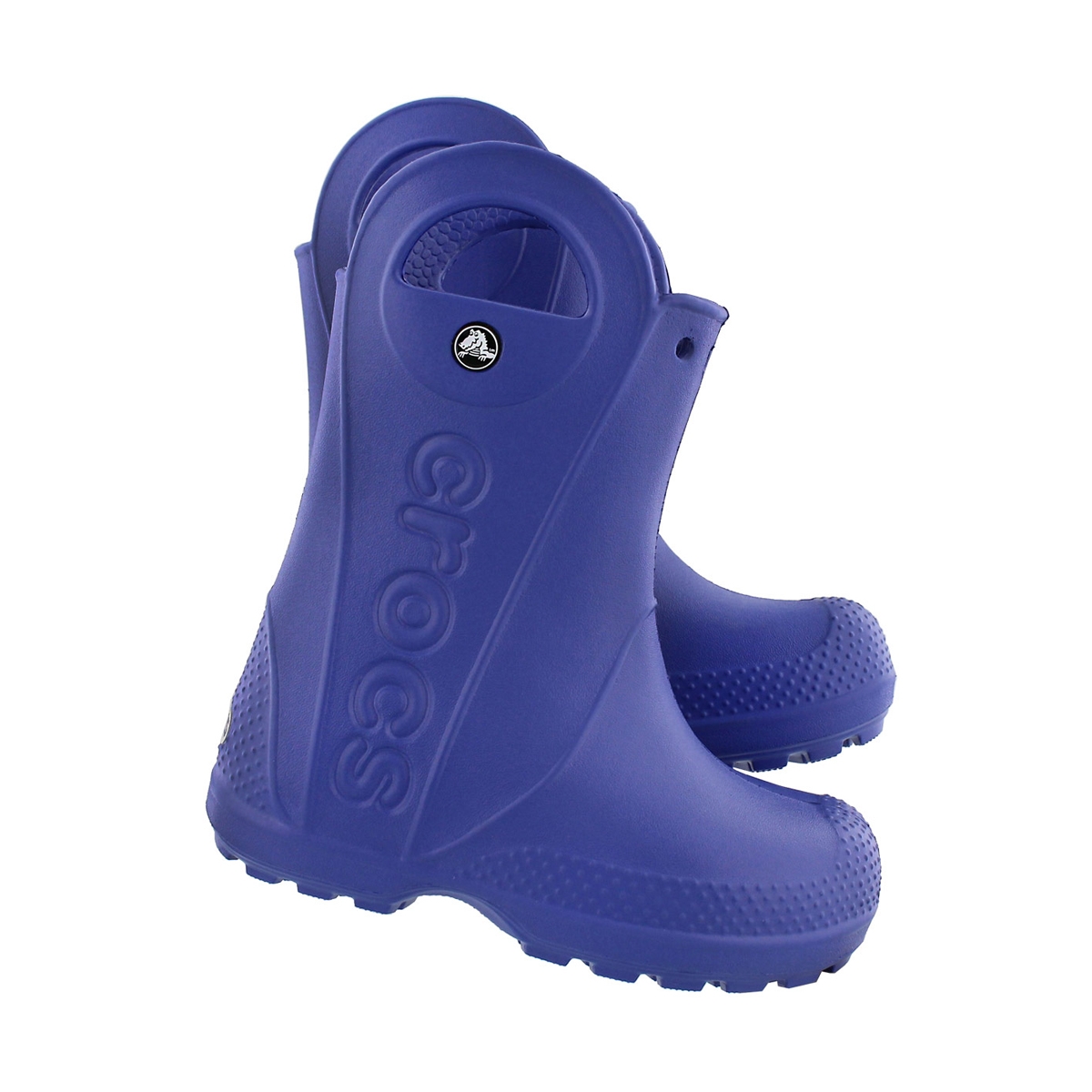 Kids' HANDLE IT cerulean blu waterproof rain boots