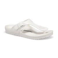 Girls' Gizeh EVA Narrow Thong Sandal  - White