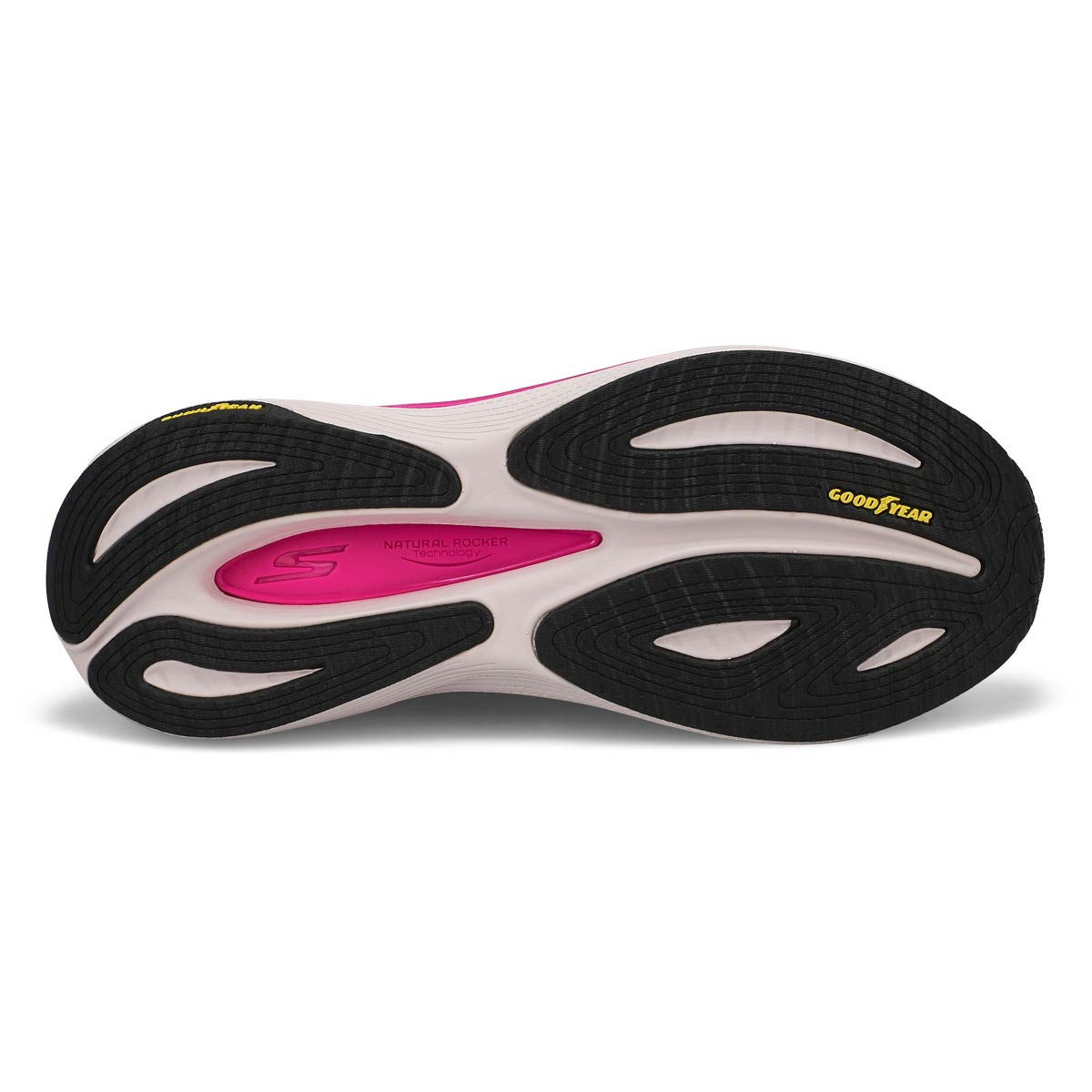 Women's Max Cushioning Pro Performance Sneaker - Black/Hot Pink