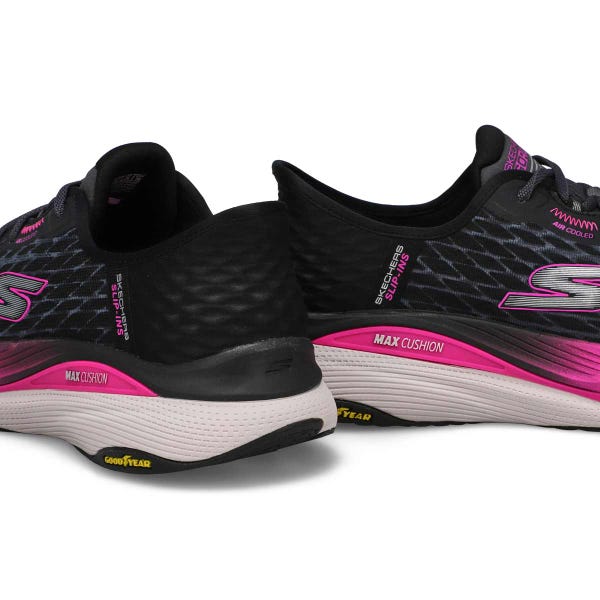 Baskets de performance MAX CUSHIONING PRO, noir/rose vif, femmes