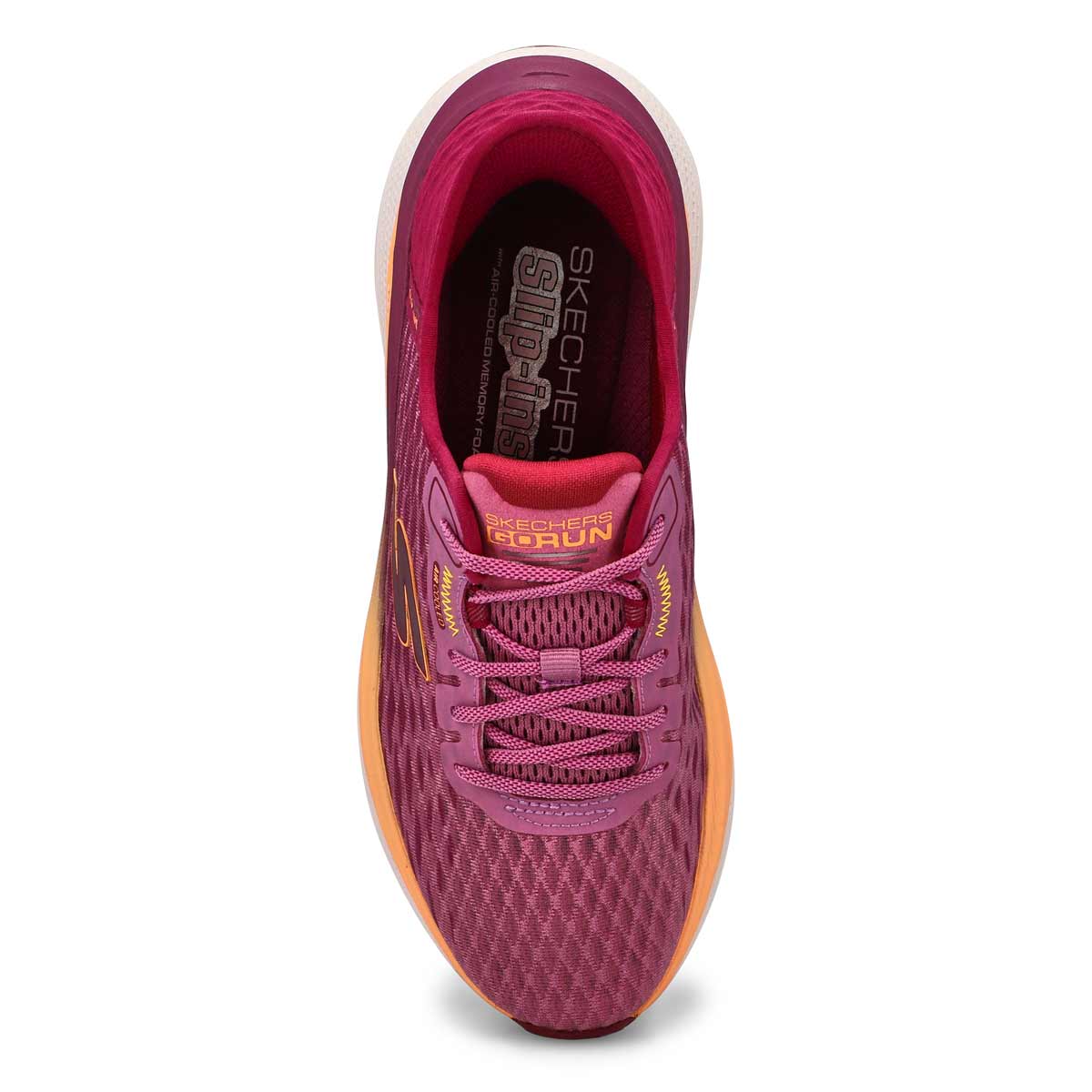 Women's Max Cushioning Pro Performance Sneaker - Raspberry/Orange